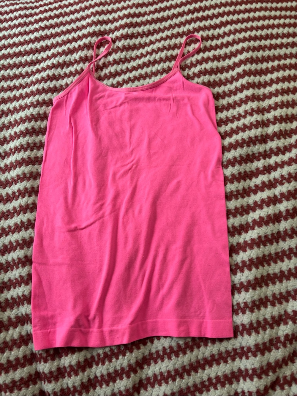 BONGO Hot Pink Spaghetti Strap Tank